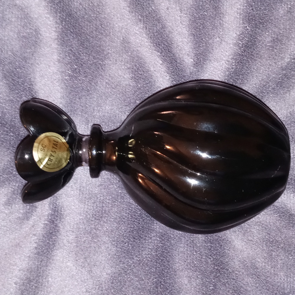 Crystal perfume bottle